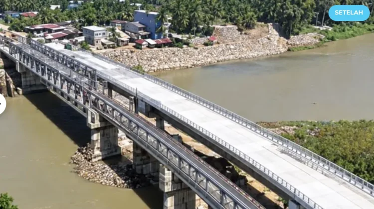 Jembatan Kuta Blang Beroperasi, Jalur Logistik Aceh–Sumut Kembali Normal