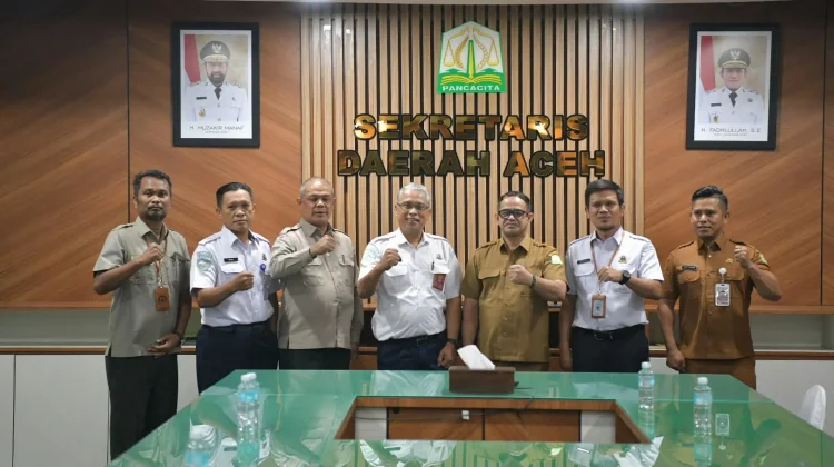 Plt. Sekda Aceh Perkuat Sinergi dengan BMKG untuk Kesiapsiagaan Bencana