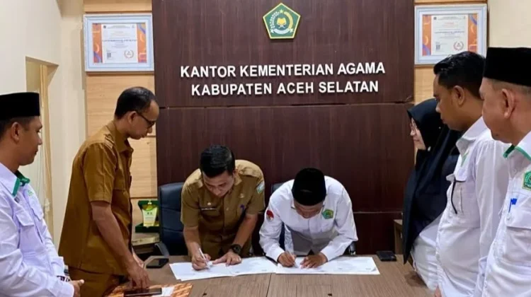 Kemenag Bersama Dukcapil Aceh Selatan Perkuat Layanan Administrasi Perkawinan