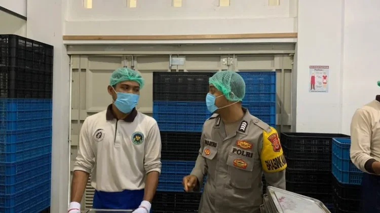 Polsek Krueng Sabee Tinjau Dapur SPPG guna Memastikan Keamanan MBG