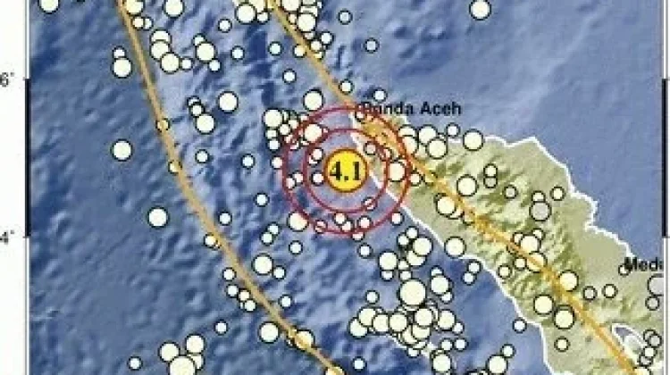 Aceh Jaya Diguncang Gempa Bumi 4,3 Magnitudo, Begini Penjelasan BMKG