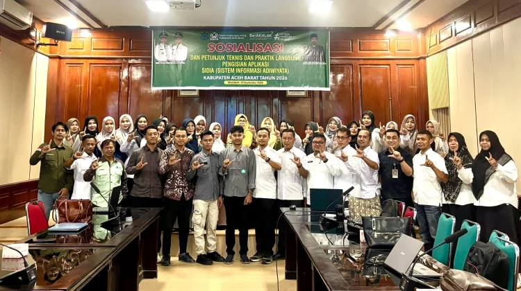 Kemenag Aceh Barat Ikuti Sosialisasi Sistem Informasi Adiwiyata
