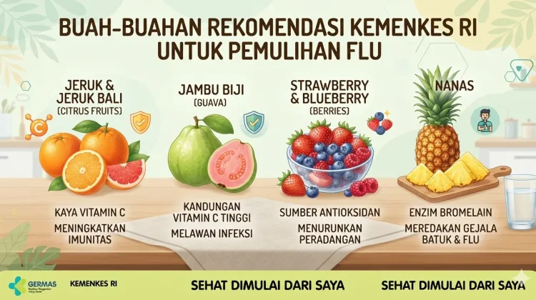 Ini Buah yang Baik Dikonsumsi saat Mengalami Flu