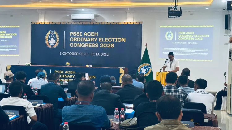 Kadispora Buka Kongres Biasa PSSI Aceh, Tekankan Persatuan dan Sportivitas