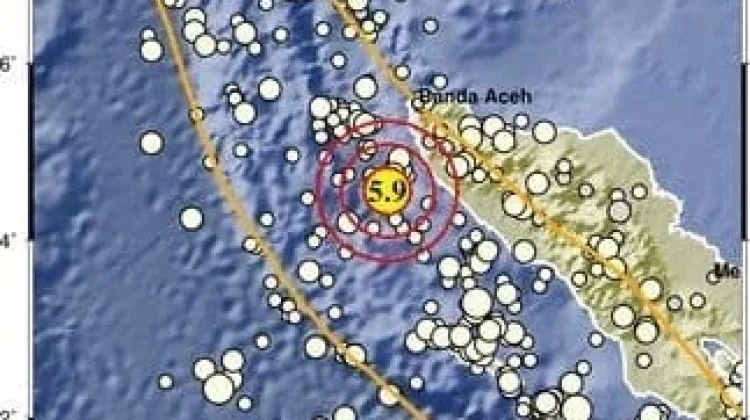 Gempa M5,7 Guncang Calang, Aceh Jaya, Begini Analisis BMKG