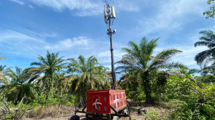 Berkah Pascabanjir, Warga Darul Makmur Subulussalam Melek Digital Berkat BTS Mini