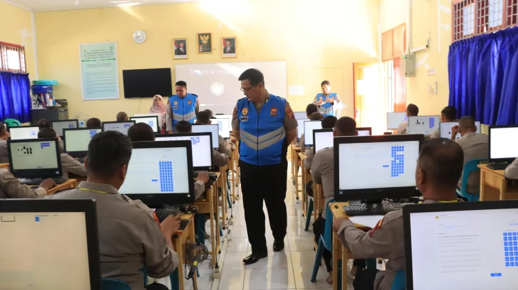 Karo SDM Polda Aceh Tinjau Seleksi CAT Psikologi PAG 2026 - RRI.co.id