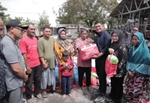 Pemko Banda Aceh Santuni Korban Kebakaran Alue Naga