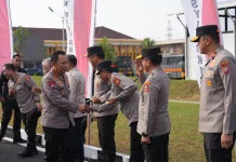 Pelepasan Distribusi Bantuan Polri untuk Daerah Terdampak Bencana