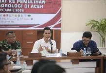 Sekda Aceh Minta Huntara dan Stok Logistik Harus Siap sebelum Ramadan