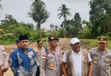 Kapolda Aceh Tinjau Lokasi Jembatan Putus di Bireuen
