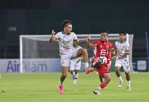 Bekasi City vs Persiraja score 1-0
