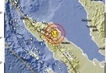 Gempa Magnitudo 3,5 Guncang Aceh Tamiang