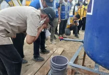 PAM Langkahan Aceh Utara Kembali Alirkan Air Bersih