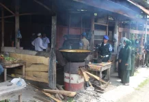 Satpol PP WH Pantau Aktivitas di Pasar Sibreh