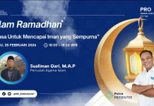 Dengan Puasa di Bulan Ramadan Meningkatkan Iman yang Sempurna