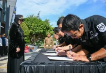 Illiza Lepas 50 Petugas Satpol PP/WH ke 5 Kecamatan