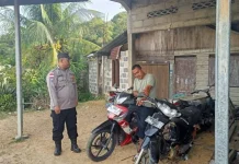 Patroli Harkamtibmas Cegah Kriminalitas Wilayah Aceh Jaya