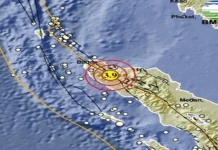 Gempa Bumi 3.9 Magnitudo Guncang Pidie Jaya