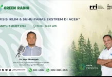 Perubahan Iklim  Menyebabkan Bencana Hidrometeorologi di Aceh