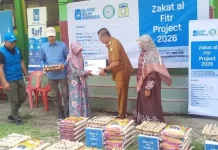 Penyaluran 250 Paket Makanan Ramadan Bagi Warga Seulimeum
