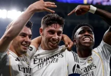 Real Madrid Hajar Manchester City 3-0, Valverde Hat-trick