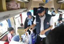 Gubernur Aceh Lepas Ribuan Peserta Mudik Gratis Pulang Kampung
