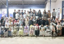 Serikat Berbagi Berkah Ramadan Bersama 120 Anak Yatim