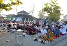 Ribuan Jemaah Muhammadiyah di Banda Aceh Hari ini Merayakan Lebaran