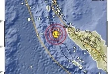 Gempa Dangkal Magnitudo 3,2 Guncang Aceh Jaya, Tidak Berpotensi Tsunami
