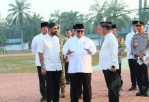 Presiden Prabowo Merayakan Lebaran Bersama Korban Bencana di Aceh Tamiang