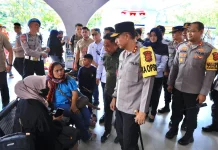 Kapolda Aceh Tinjau Ops Ketupat Seulawah Ulee Lheue Pastikan Arus Balik Lancar