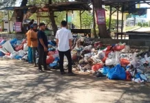 DLH Aceh Besar Bersihkan Tumpukan Sampah Pasca Idulfitri
