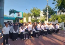 Disdik Aceh Gelar Apel Pasca-Lebaran, ASN Diminta Jaga Etos Kerja