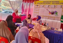 BKKBN Aceh dan IBI Aceh Besar Gelar Pelayanan KB On The Road di Posko Mudik Lhoknga