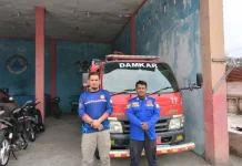 Pos Damkar Seulimeum Tetap Siaga