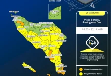 Hujan Lebat Disertai Petir dan Angin Kencang Masih Berpotensi di Aceh hingga Malam