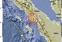 Gempa Magnitudo 3,5 Guncang Aceh Singkil, Tidak Berpotensi Tsunami
