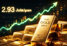 Harga Emas Stabil, Antam Tertinggi Rp2,93 Juta/Gram