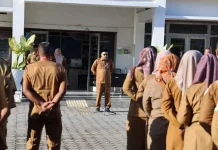 Dinas Sosial Aceh Apel Perdana Pasca Libur Idulfitri