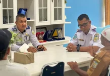 Dishub Tegur Pengelola Juru Parkir di Kawasan Wisata Ulee Lheue-Gampong Jawa