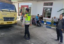 Polsek Teunom Lakukan Patroli Kemananan, Sasar Sejumlah Lokasi Rawan