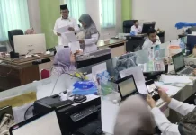 Kakanwil Kemenag Aceh Sidak Pegawai