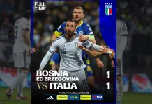 Italia Gagal Lolos ke Piala Dunia untuk Ketiga Kalinya