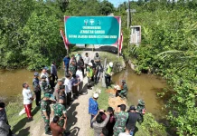Pembangunan Jembatan Armco di Aceh Selatan Resmi Dimulai