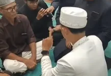 Cinta tanpa Kata: Momen Haru Pernikahan Tunarungu di Masjid Oman Banda Aceh