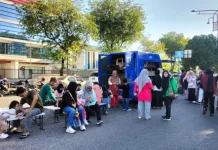 Dispersip Hadirkan Perpustakaan Keliling di Car Free Day