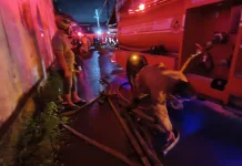 Dua Ruko di Simpang Keutapang Terbakar