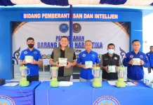 BNN Aceh Musnahkan Hampir 5 Kilogram Narkotika Jenis Sabu