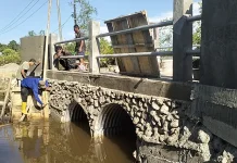 Pembangunan Jembatan Aramco di Pasi Rasian Aceh Selatan Sudah 90 Persen